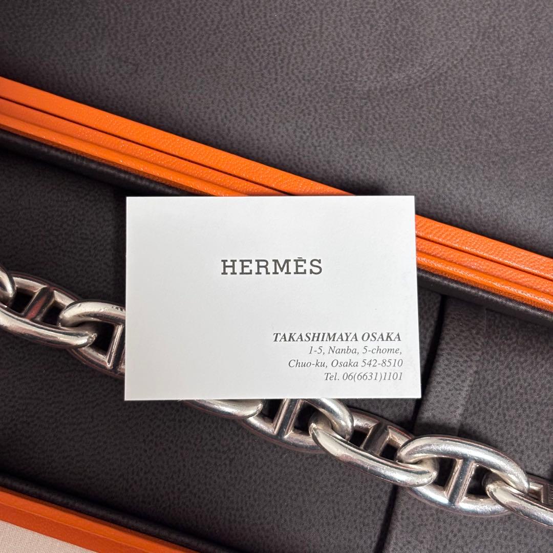 HERMES エルメスChaine d'Ancre TGM 12コマ 美品