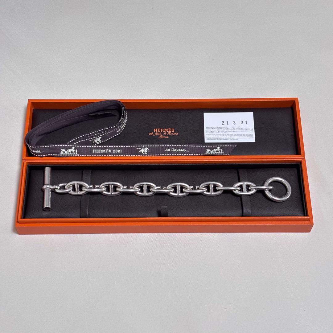 HERMES エルメスChaine d'Ancre TGM 12コマ 美品
