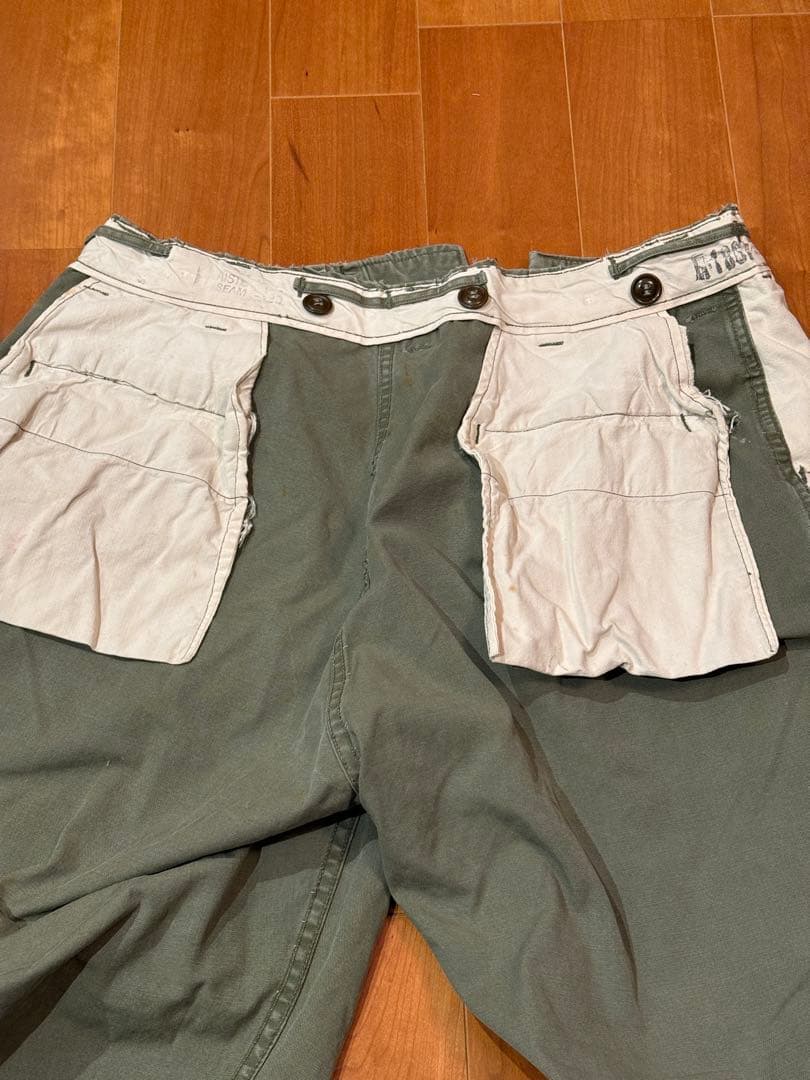 格安 40s US ARMY M45 フィールドパンツ W32 L32