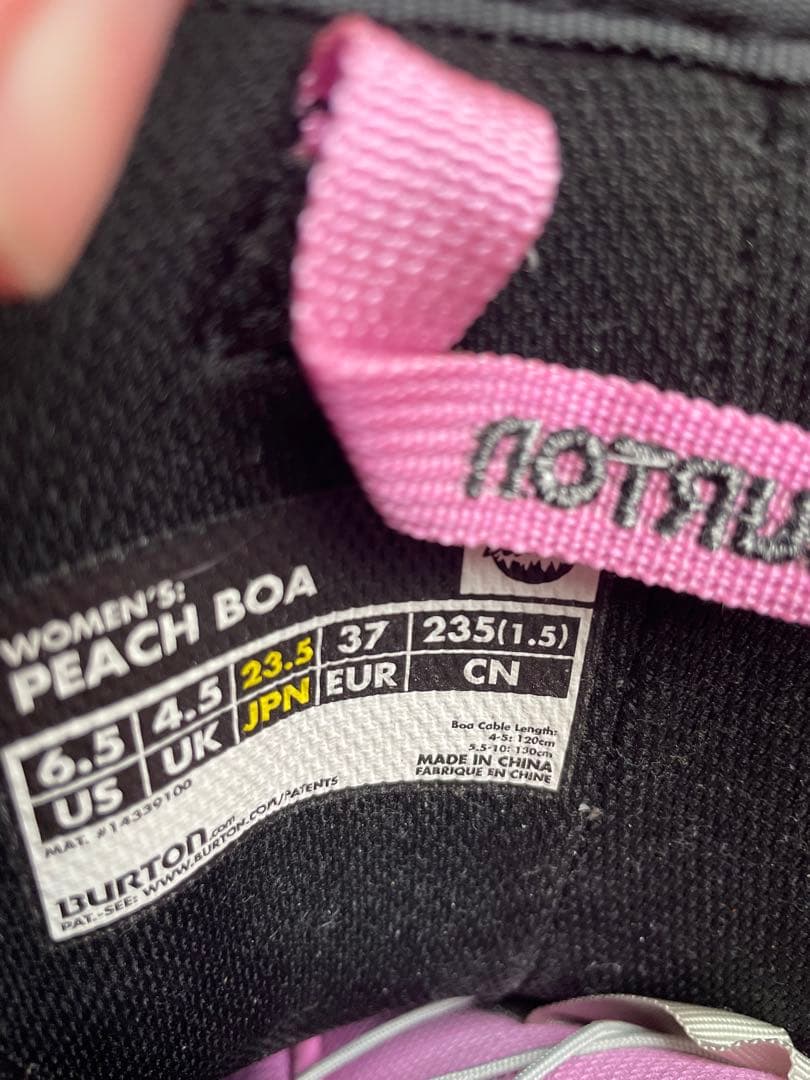 Burton バートン　レディース　スノーボードブーツ 23.5