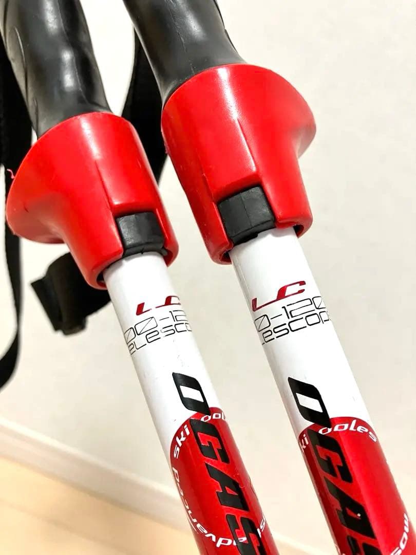OGASAKA LC オガサカ　スキー ポール 100-120cmストック 伸縮
