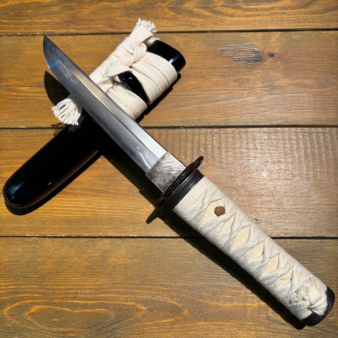 日本刀残欠クラフトナイフNo.79 播磨大掾藤原重高 切先