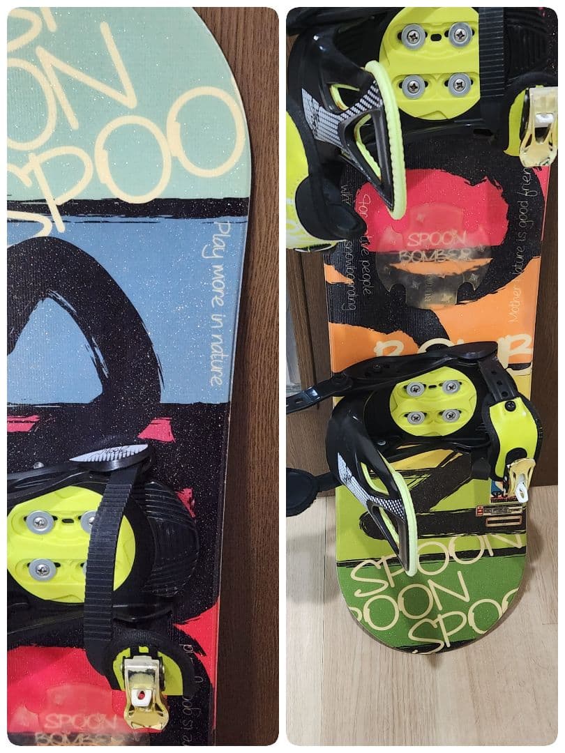 SPOON 2022 スノーボード マルチカラー キッズ用 ジュニア 117cm