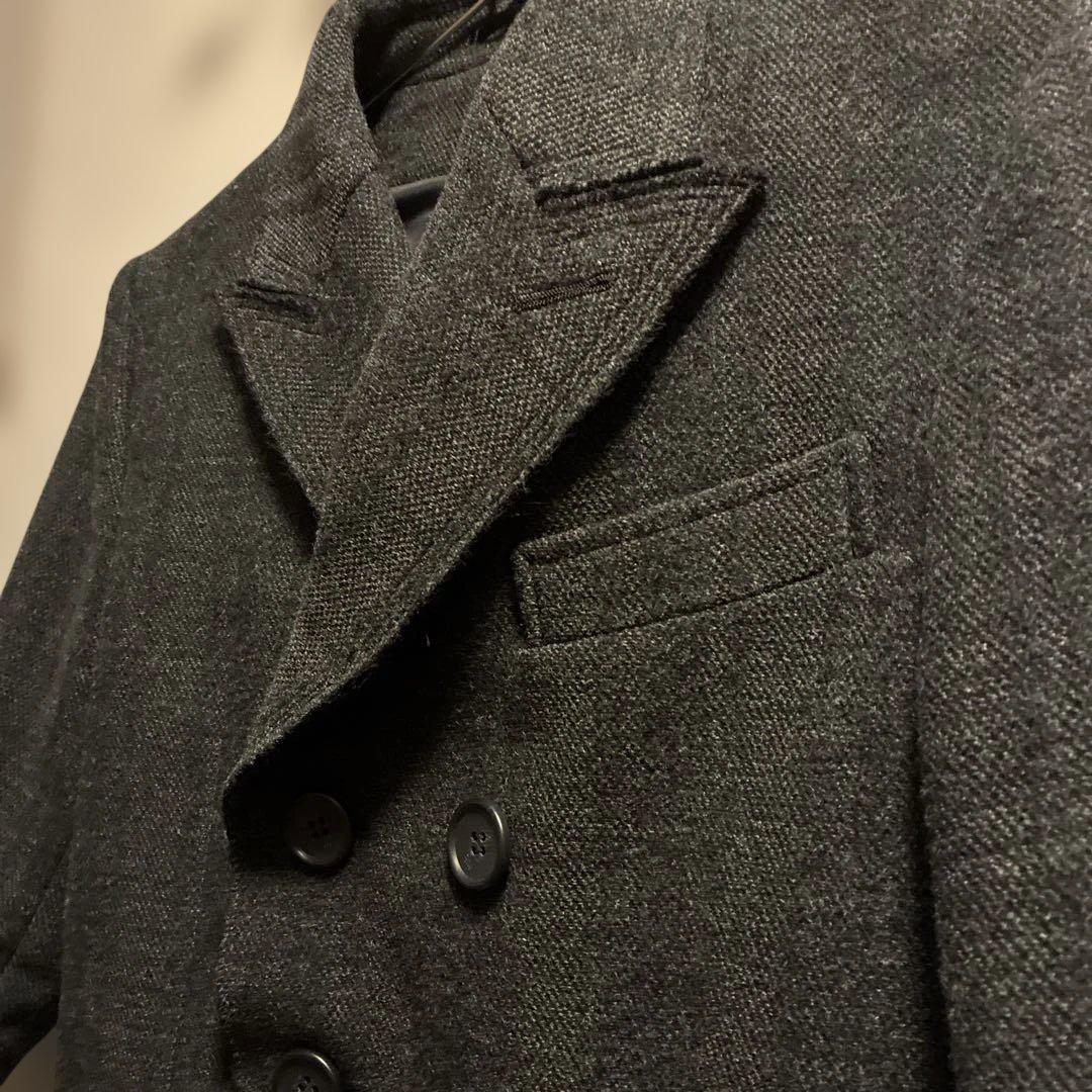 （575）5351pour les hommesダブルブレスト チェスターコート