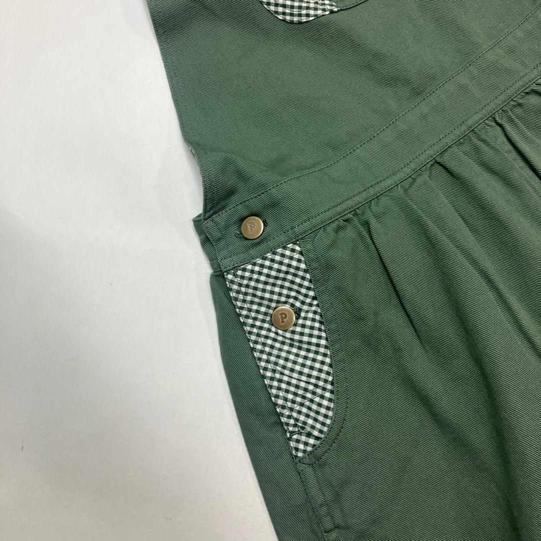 【新品未使用】ピンクハウス テリアワッペン サロペットスカート/2025年