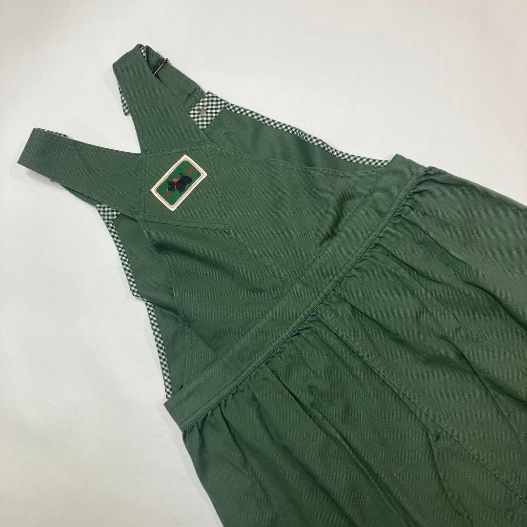 【新品未使用】ピンクハウス テリアワッペン サロペットスカート/2025年