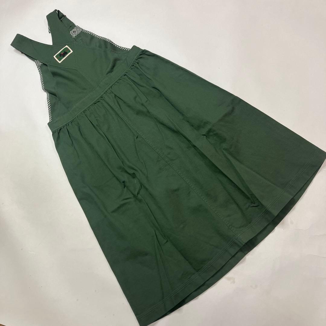 【新品未使用】ピンクハウス テリアワッペン サロペットスカート/2025年