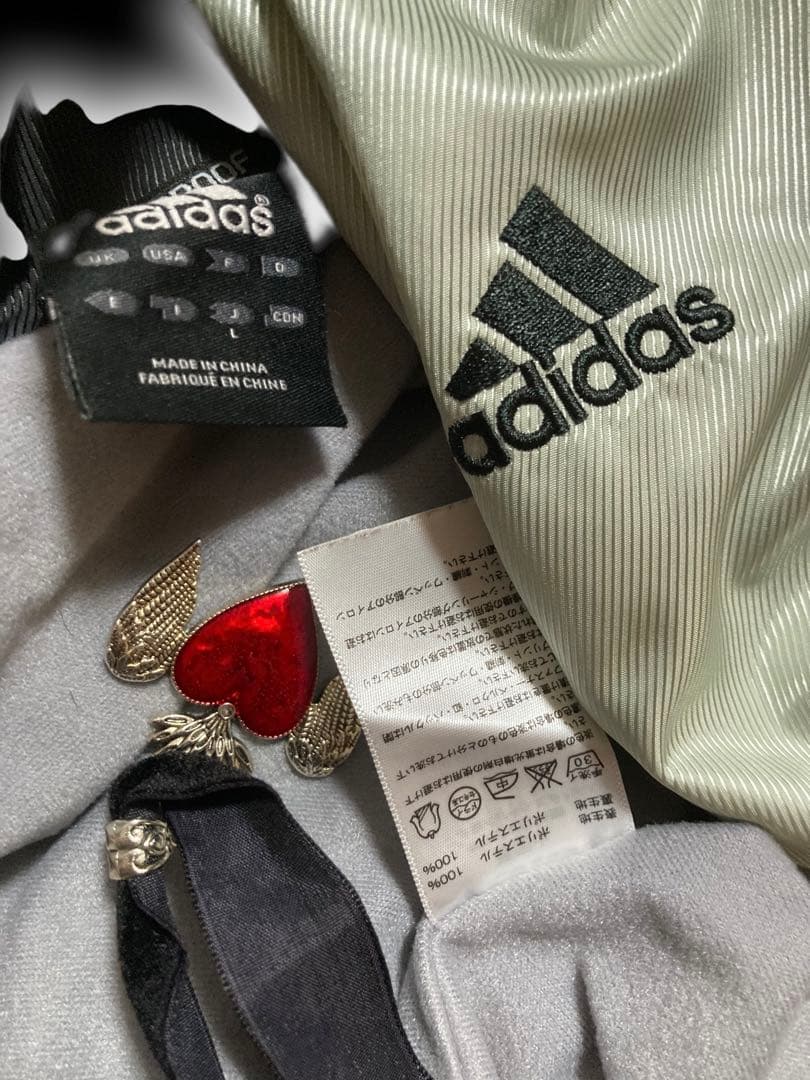 レアカラーy2k3本線adidasスポーツテックお兄系ロックトラック平成ギャル