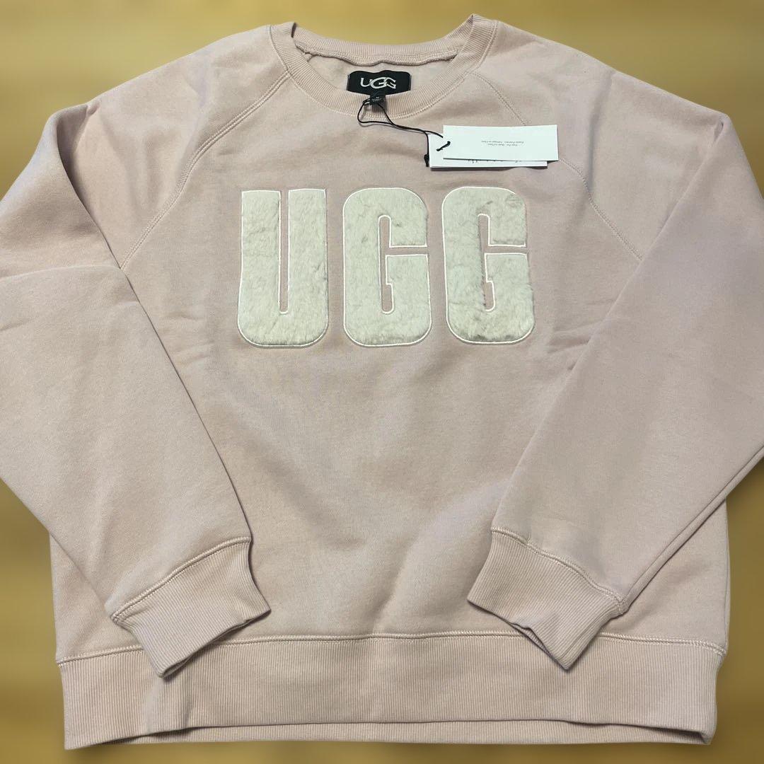 【新品】UGG アグ スウェット マドリン ファジー ピンク1123718
