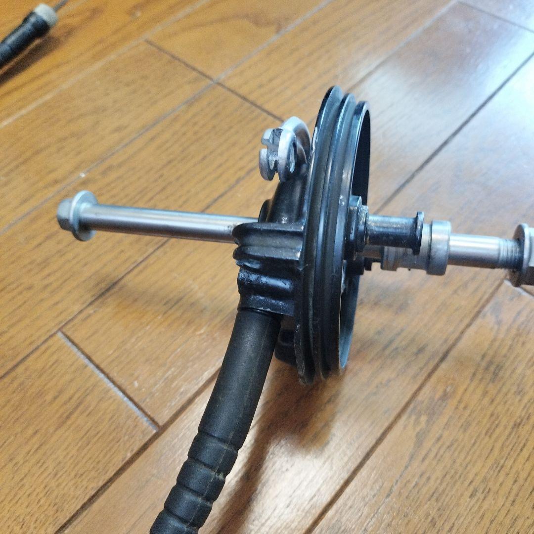 チーズ牛丼（特盛）専用　TLR200 フロントブレーキパネル　メーターケーブル