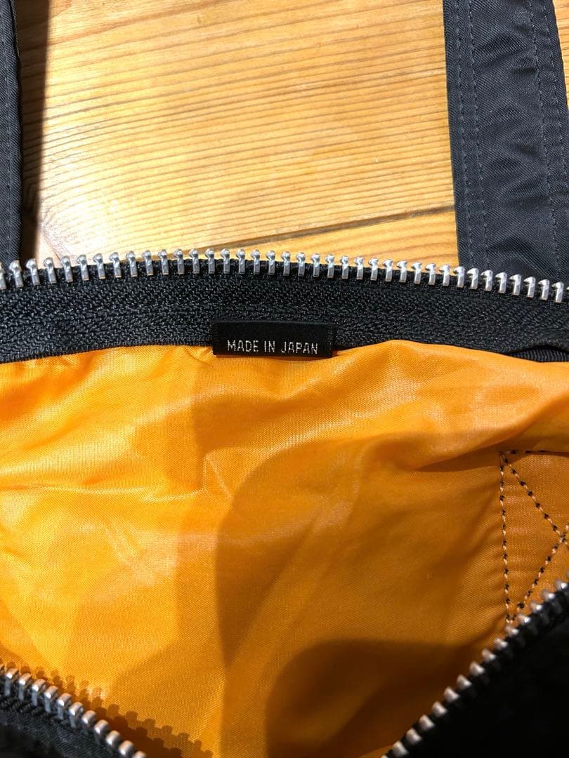 PORTER ナイロン製 黒 ドラムバッグ