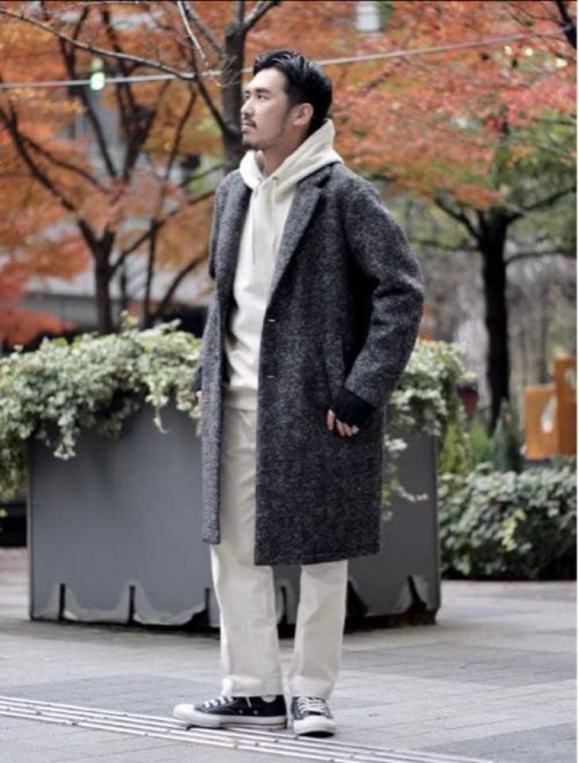 【試着のみ】即完売 UNITED ARROWS ボンディング チェスターコート