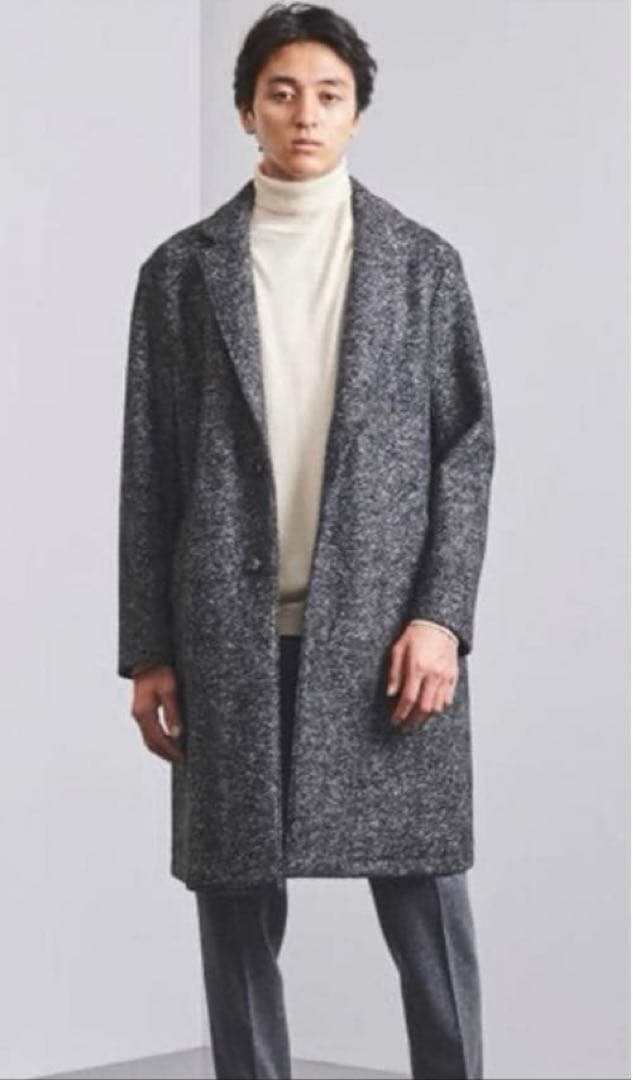 【試着のみ】即完売 UNITED ARROWS ボンディング チェスターコート