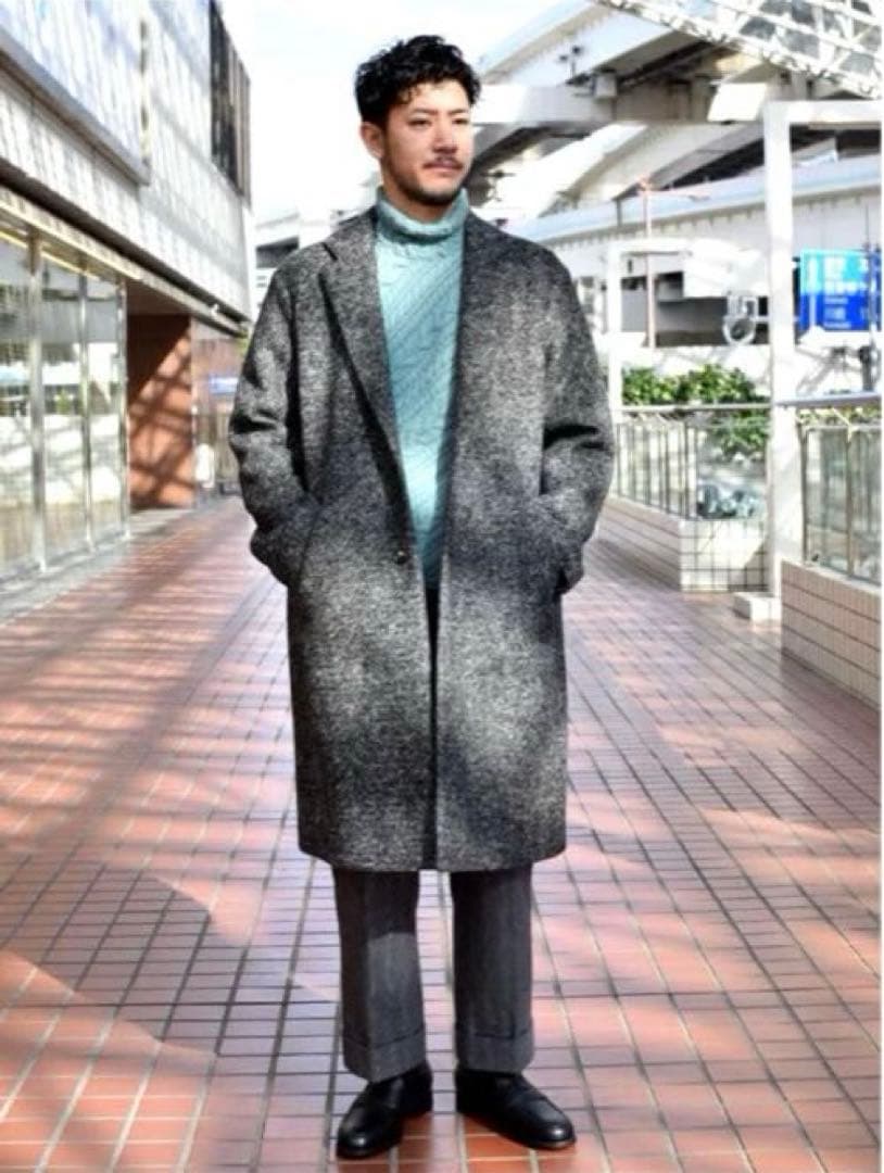 【試着のみ】即完売 UNITED ARROWS ボンディング チェスターコート