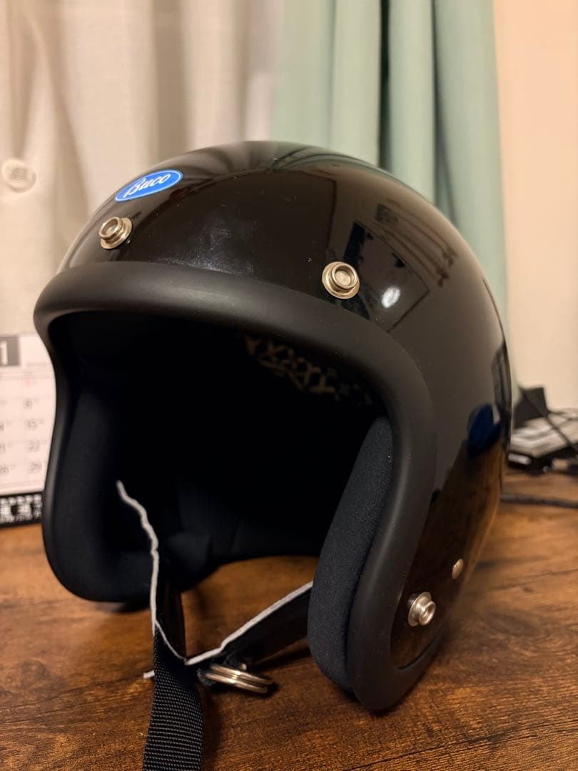 最終値下げ！レア！Buco マッコイズ初期 ブラック ML ジェットヘルメット