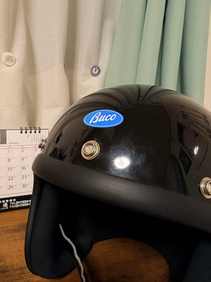 最終値下げ！レア！Buco マッコイズ初期 ブラック ML ジェットヘルメット
