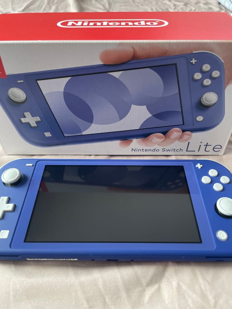 Nintendo Switch Lite 青色 本体と箱付き