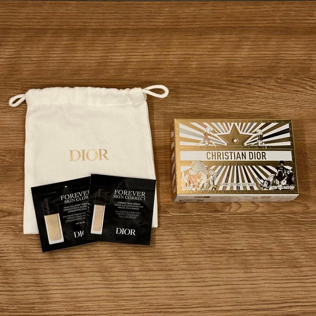 【新品】おまけ付DIOR クチュールアイパレット 2025クリスマスコフレ