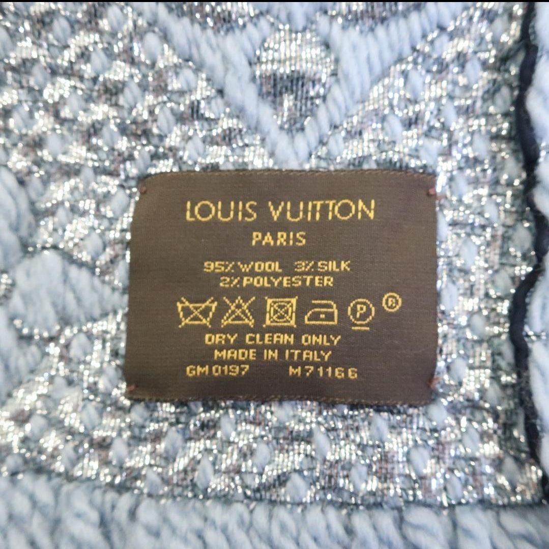 Louis Vuitton マフラー 水色