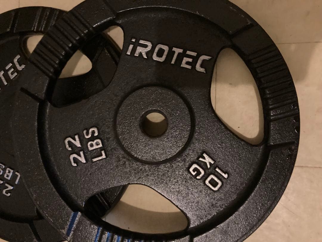 IROTEC アイロテック　10キロプレート　2枚セット