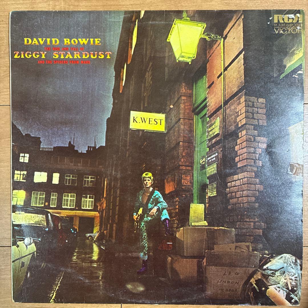 デヴィッドボウイ 名盤 レコード ジギースターダスト UKオリジナル盤