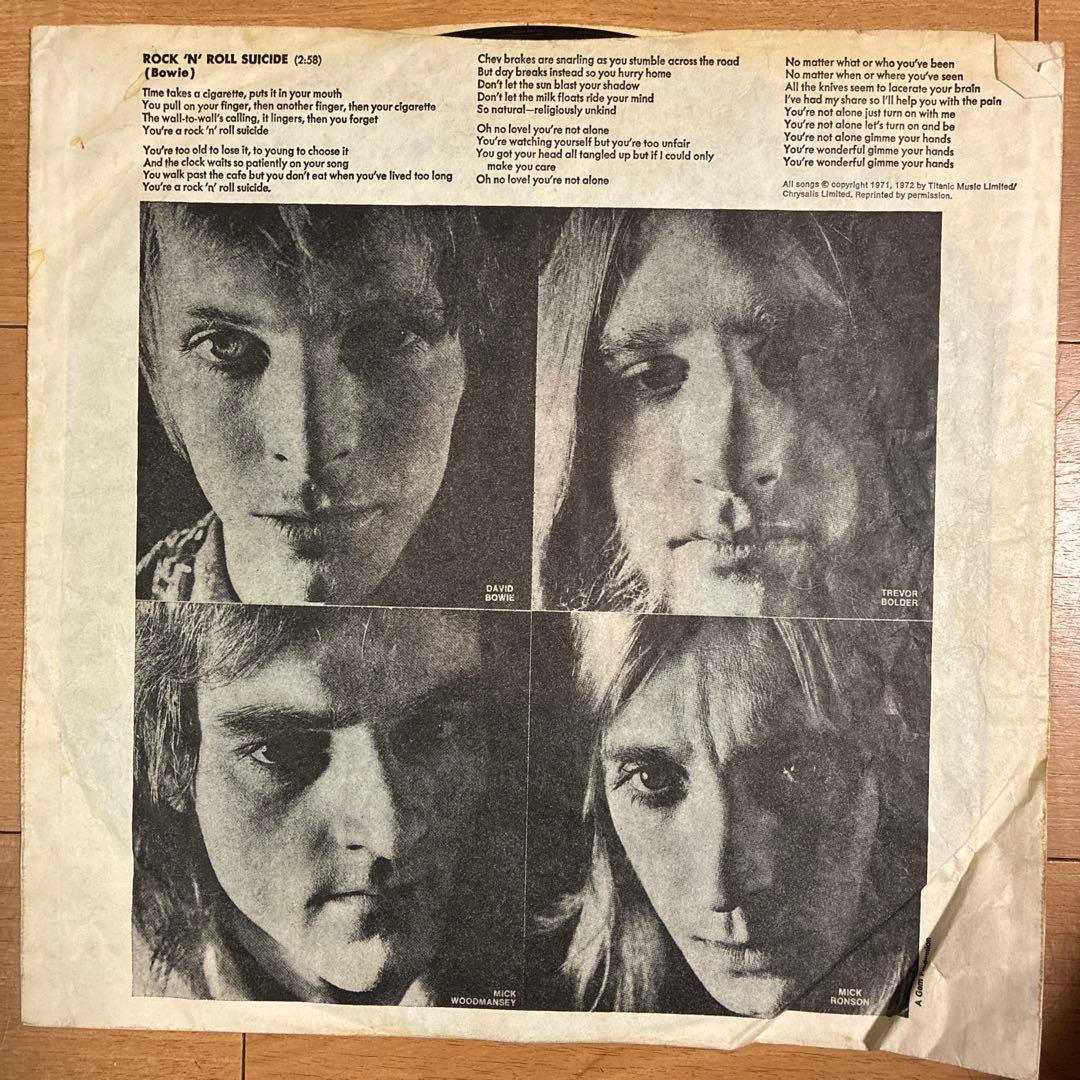 デヴィッドボウイ 名盤 レコード ジギースターダスト UKオリジナル盤