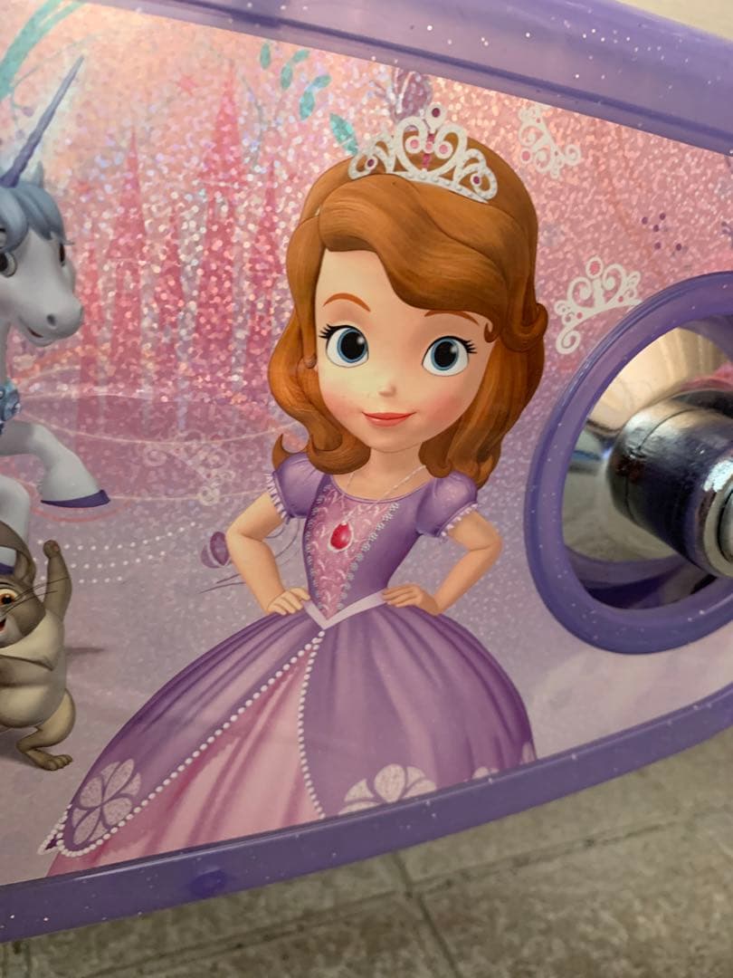 子供　自転車 小さなプリンセスソフィア　両立スタンド　16インチ