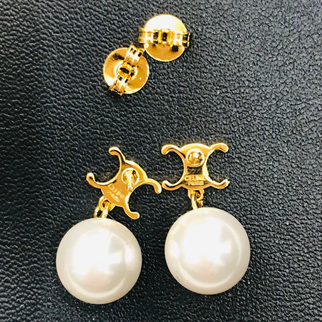 セリーヌ　パール　ピアス