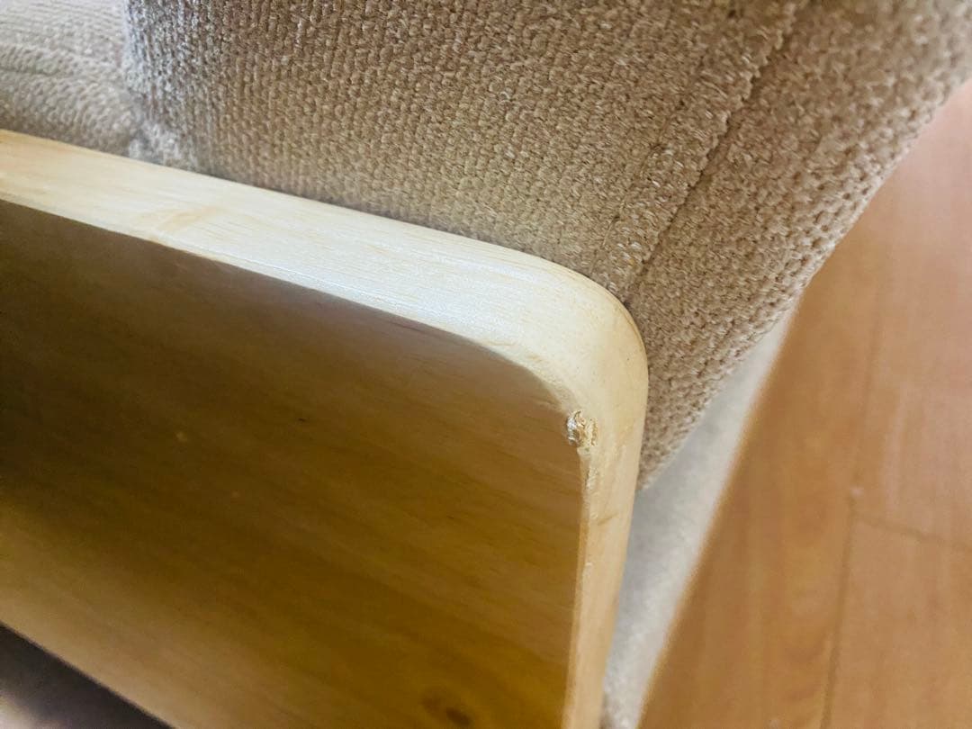 モダンデコ 3人掛けソファベッド 幅186cm