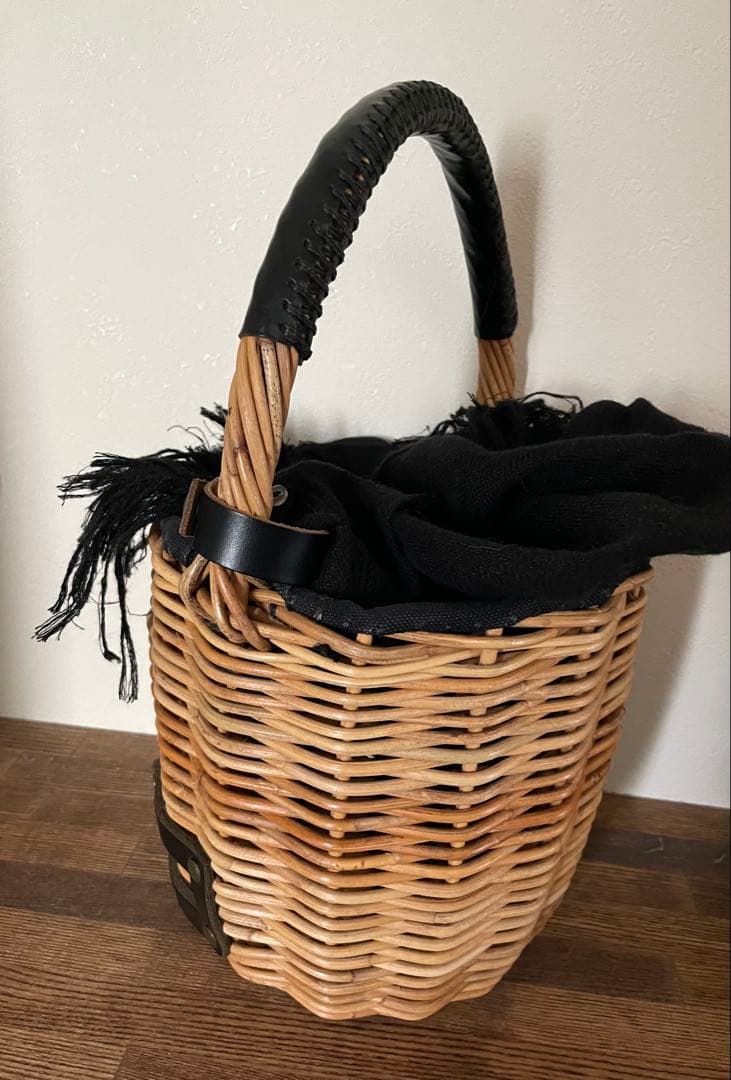 美品　エバゴス　バーキン　ブライドルレザー　バケツM 黒