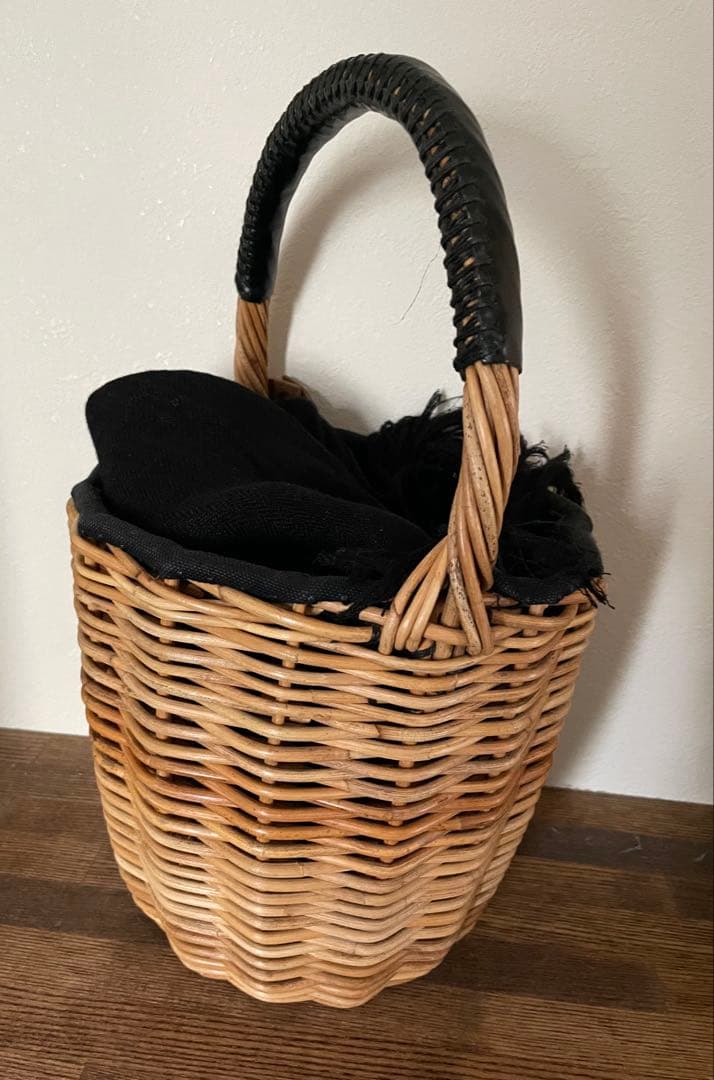 美品　エバゴス　バーキン　ブライドルレザー　バケツM 黒