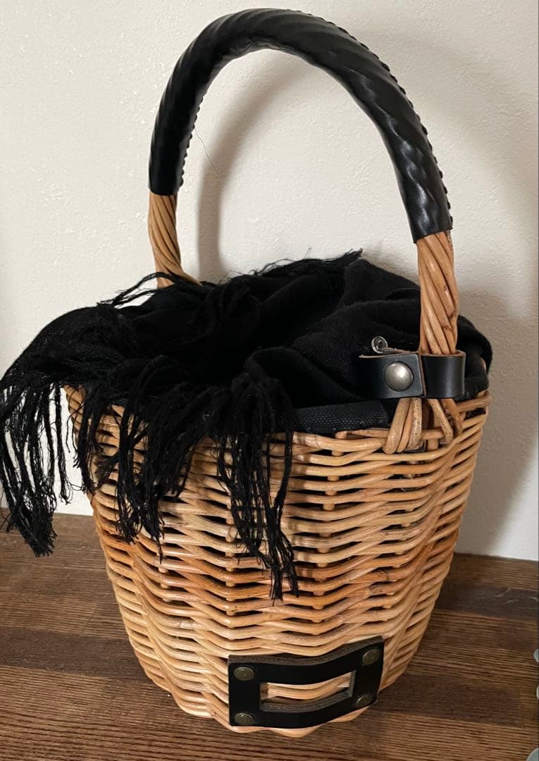 美品　エバゴス　バーキン　ブライドルレザー　バケツM 黒