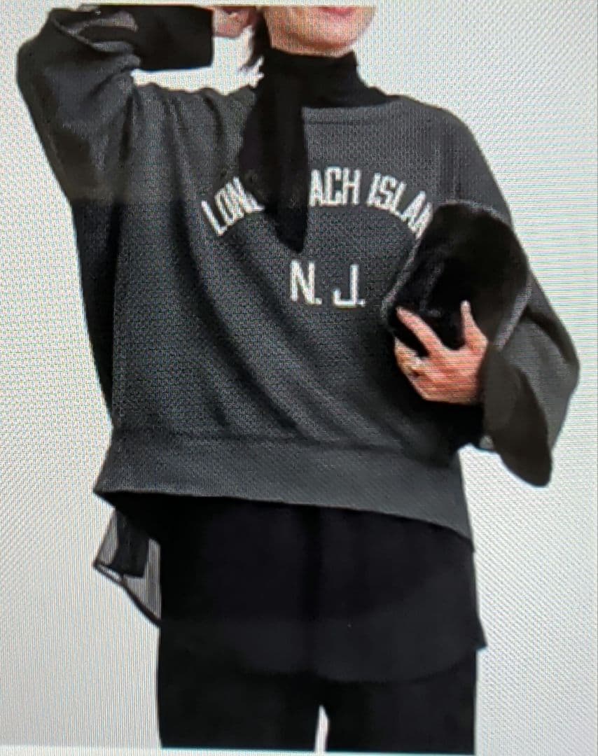 専用です STAMMBAUM/シュタンバームハーフスリーヴロゴスウェット