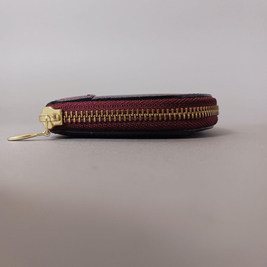 678/良品/ITAGAKI イタガキ/長財布/L字ファスナー/レザー/ボルドー