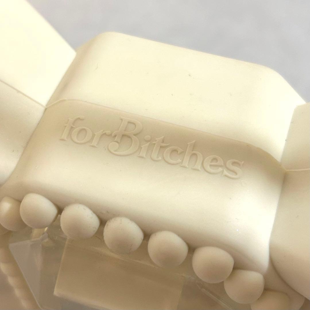 forBitches リボン ハンドバッグ ホワイト