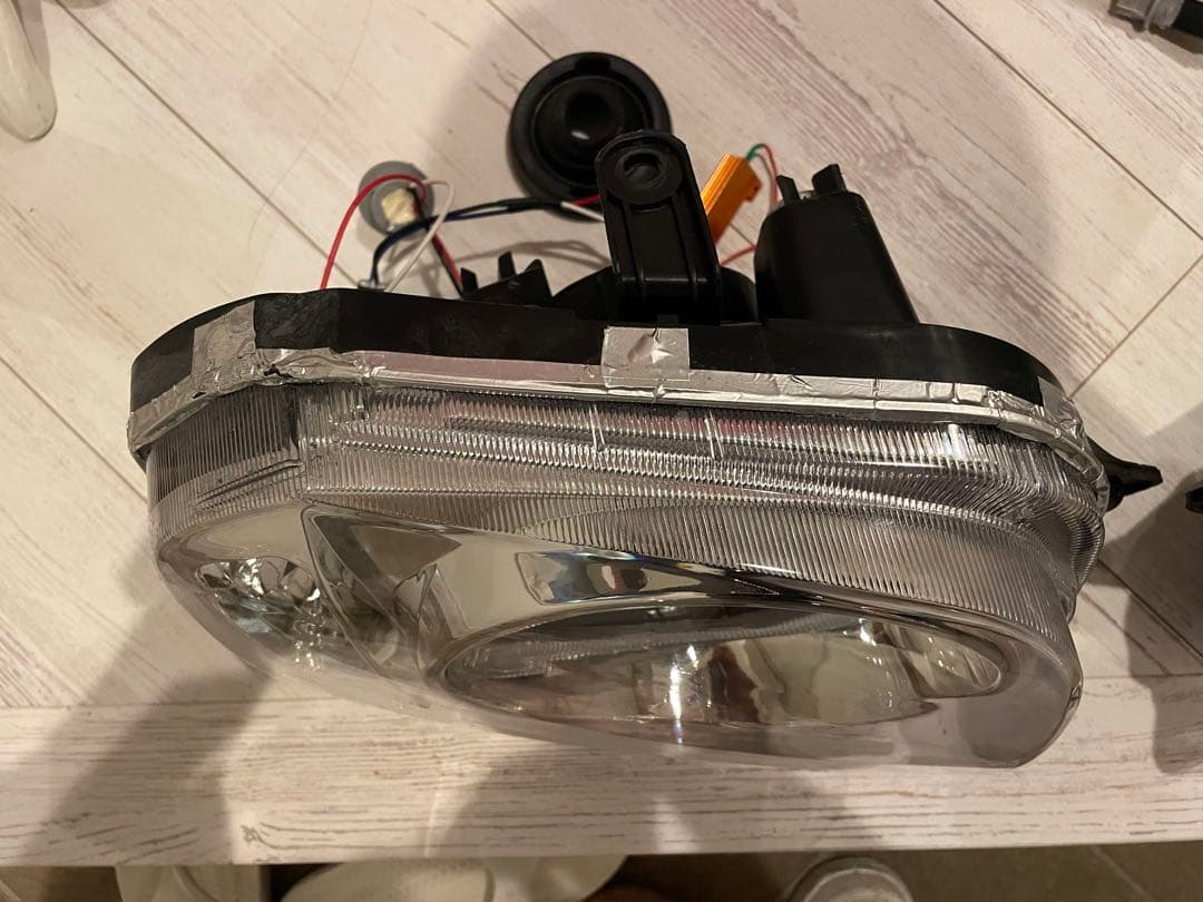 スズキ ジムニー エンジェルリング　ヘッドライト LED 付き