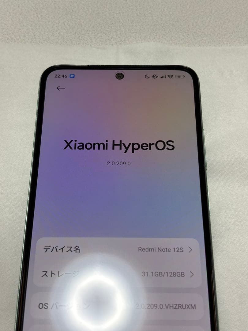 ［ロシア版］Xiaomi Redmi Note 12S