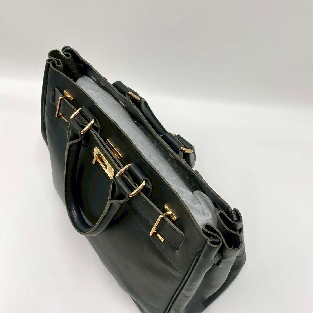 【極美品】 sita paranticaトートバッグ ベルト ブラック 黒