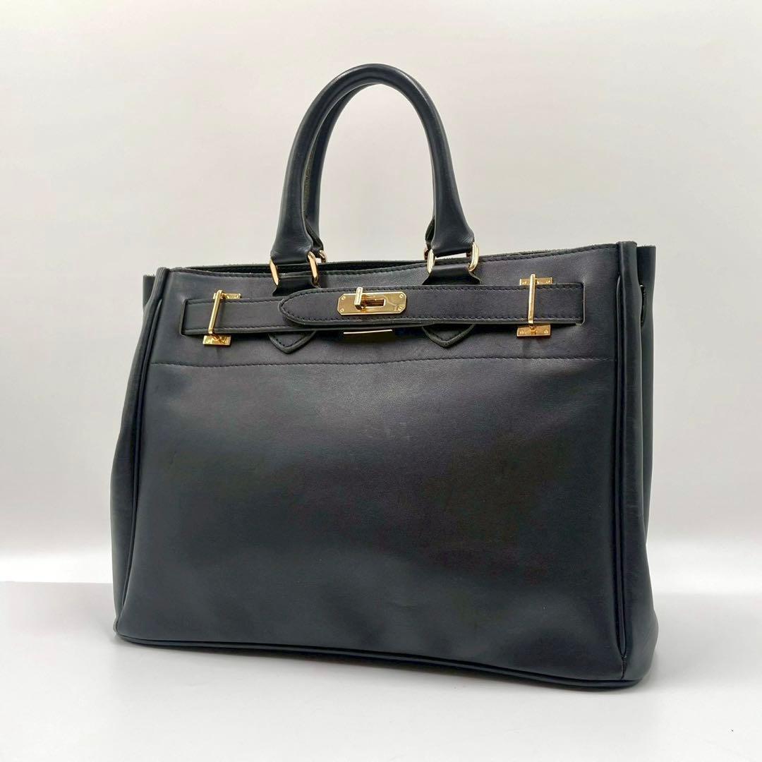【極美品】 sita paranticaトートバッグ ベルト ブラック 黒