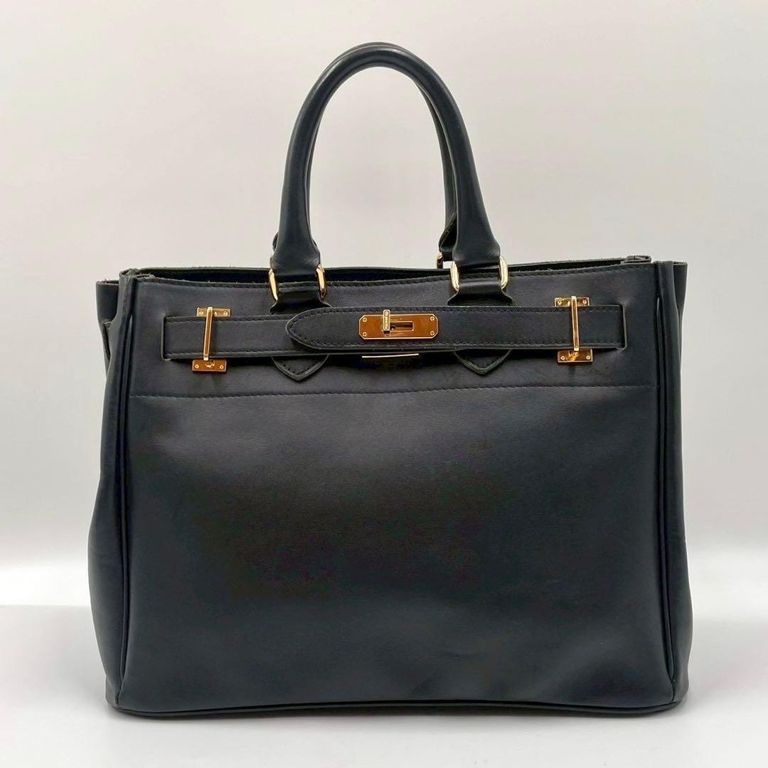 【極美品】 sita paranticaトートバッグ ベルト ブラック 黒