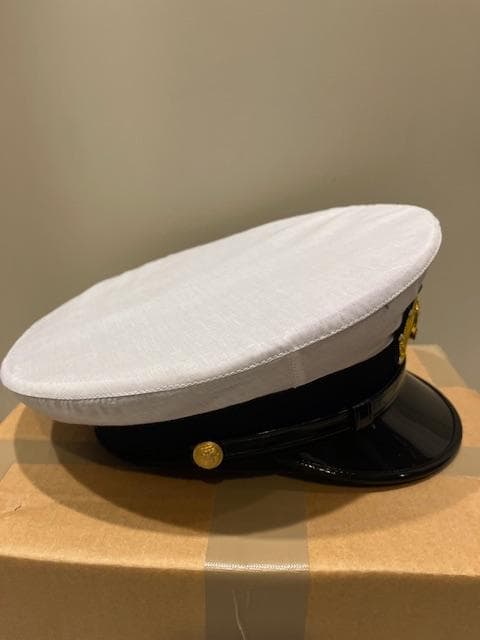 旧日本海軍　士官　制帽　軍帽　制服　レプリカ　中田商店製