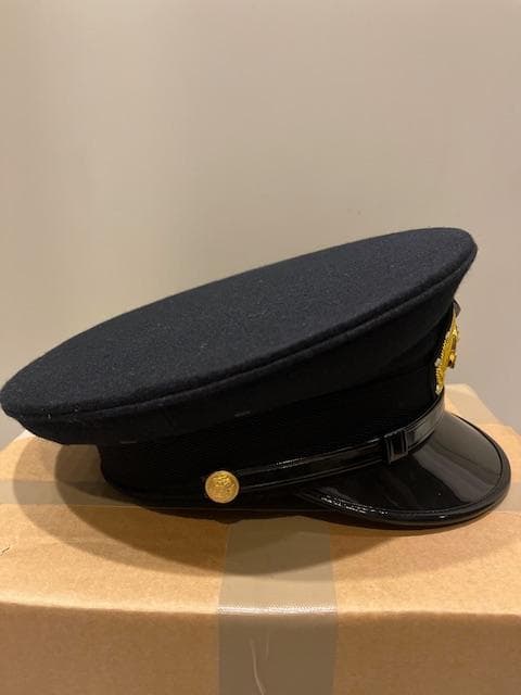 旧日本海軍　士官　制帽　軍帽　制服　レプリカ　中田商店製