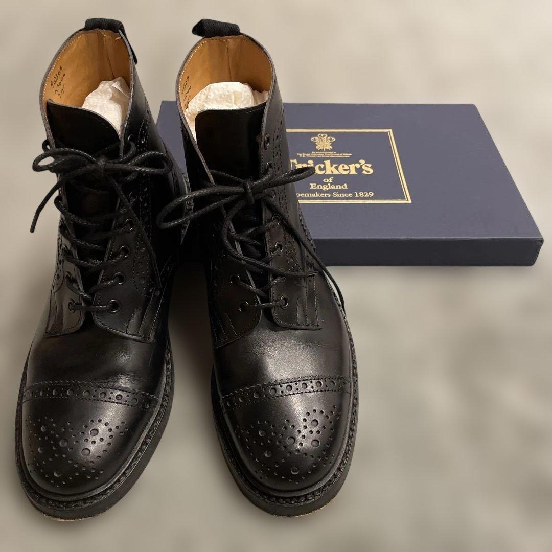 ✴︎トリッカーズ　Tricker's カントリーブーツ　25.5cm