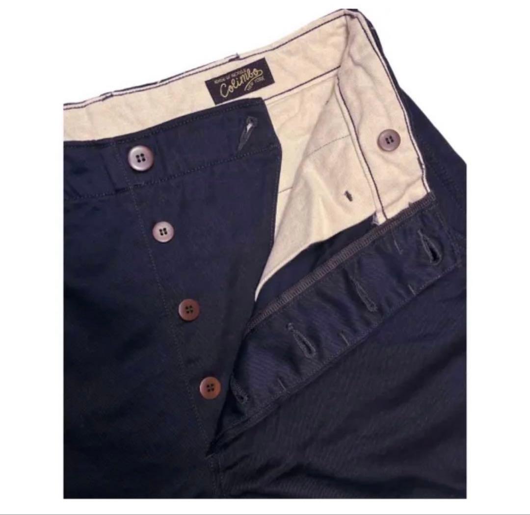 コリンボ Colimbo 43カーキ　ZY-0210 チノトラウザーズ