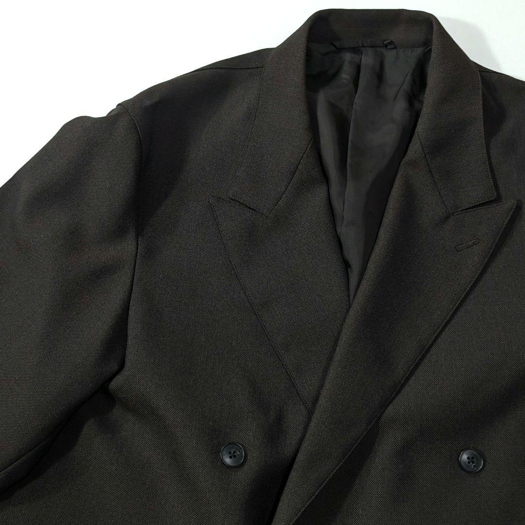 超高級★極美品★スティーブンアラン　ダブル6B　テーラードジャケット　ブラウン