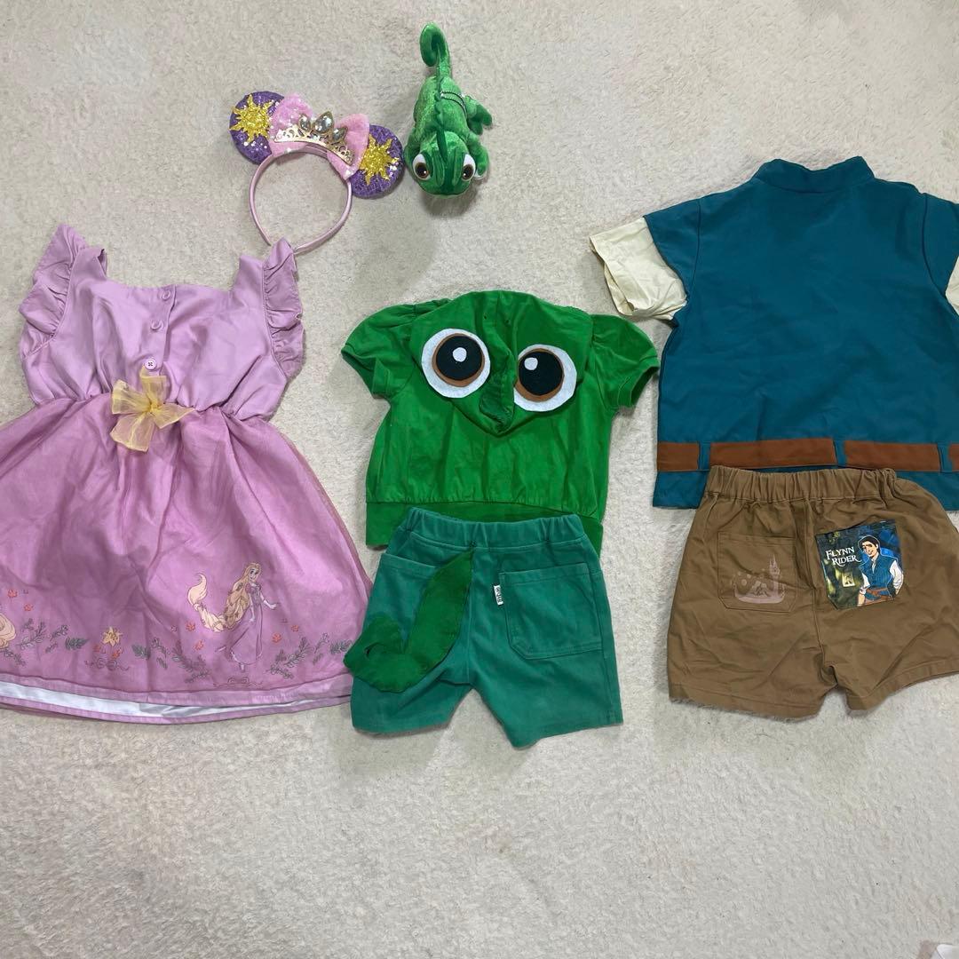 け*こ様 ラプンツェル　コスプレ　パスカル　ユージーン　セット売り