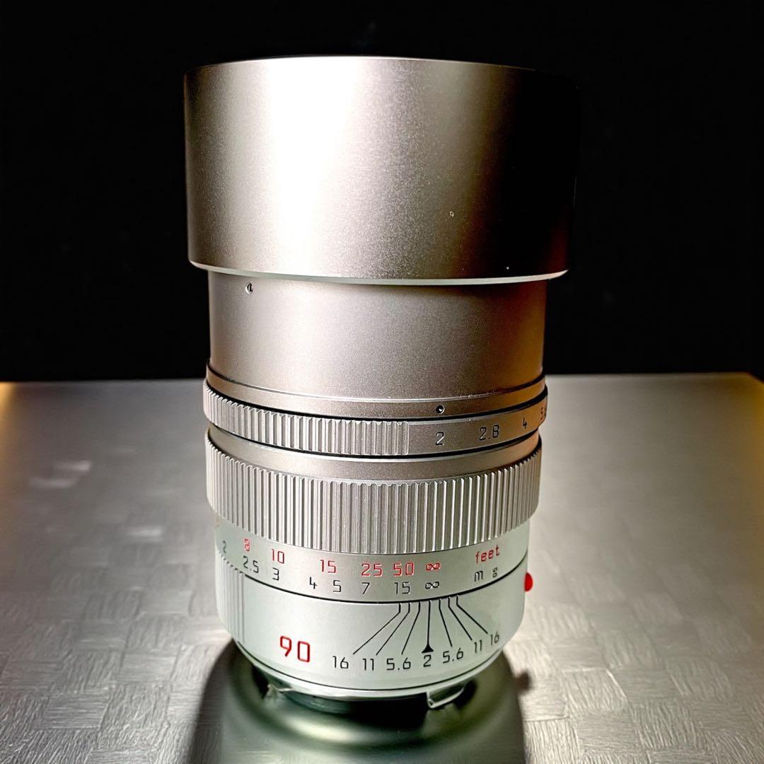 *レア* 【OH済】ライカSummicron-M 90mm F2.0 超極上美品