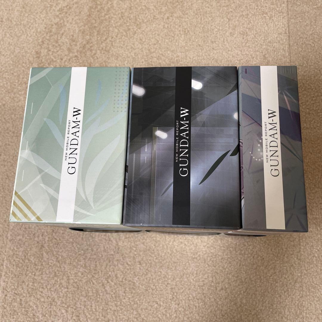 新機動戦記ガンダムW メモリアルボックス版（初回限定生産）Part1～3。全3巻