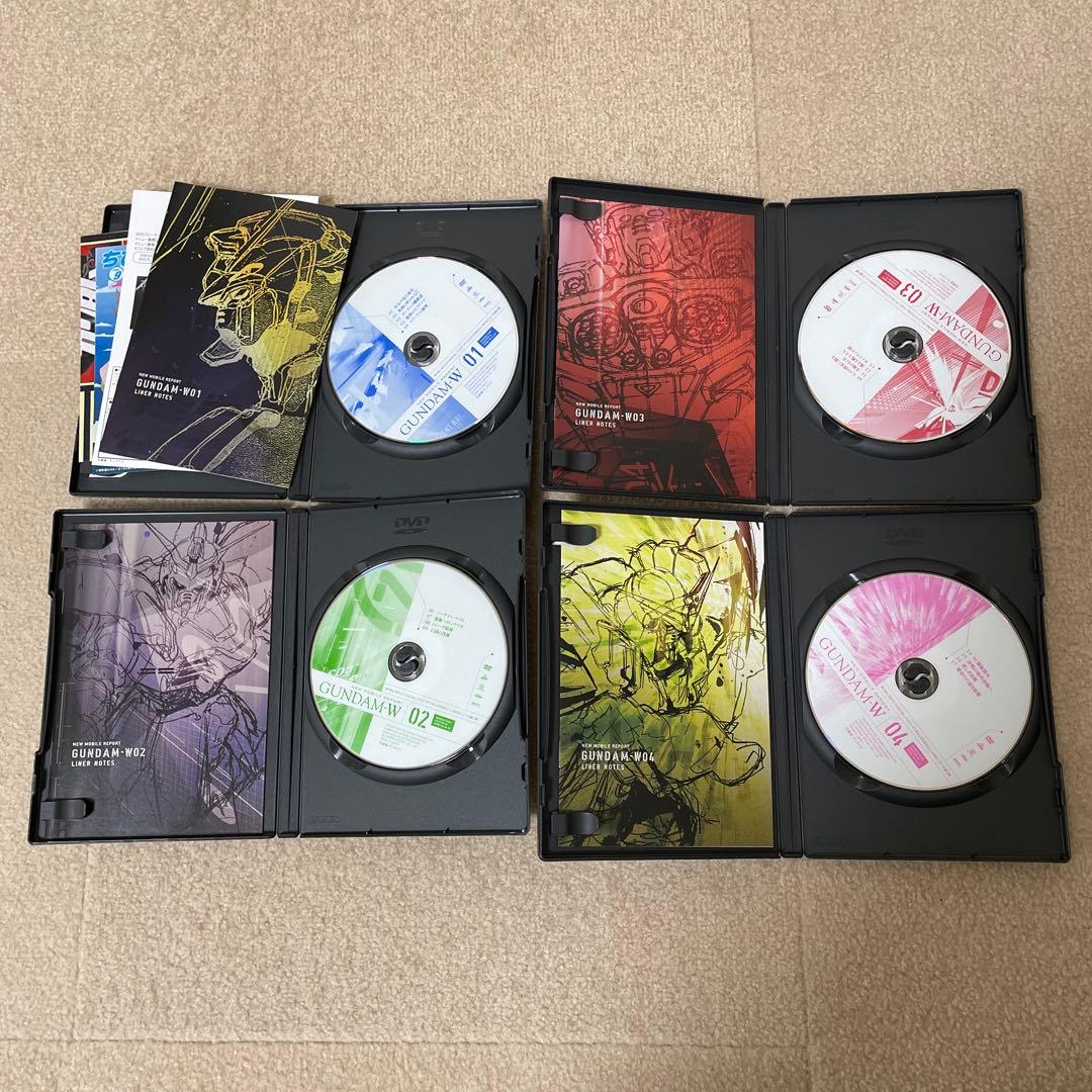 新機動戦記ガンダムW メモリアルボックス版（初回限定生産）Part1～3。全3巻