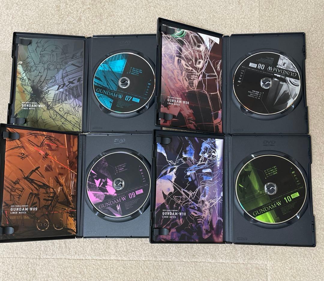 新機動戦記ガンダムW メモリアルボックス版（初回限定生産）Part1～3。全3巻